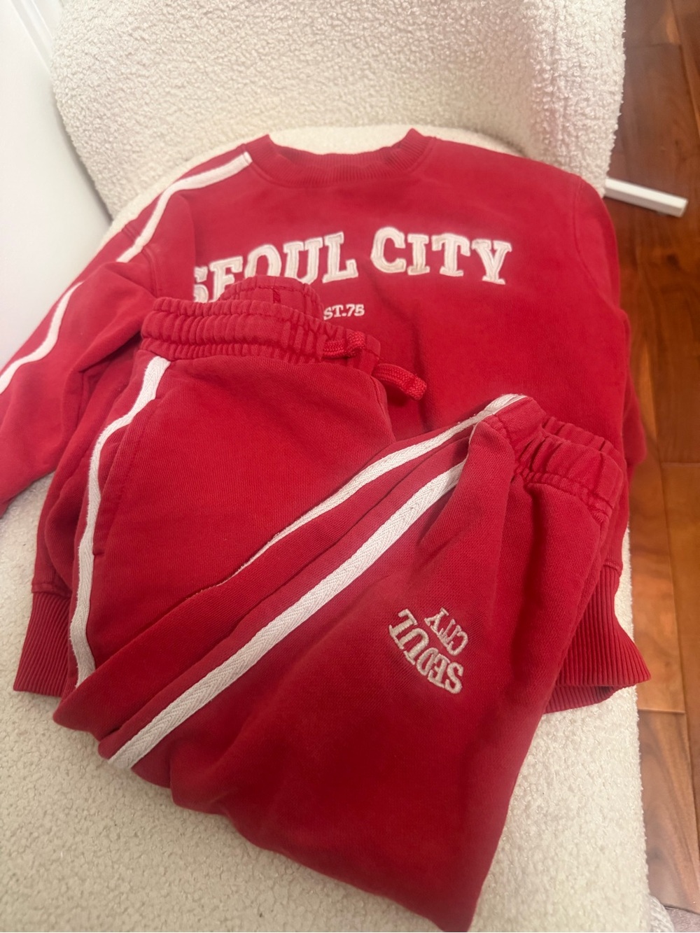 Zara baby boy matching set 6-7 years
